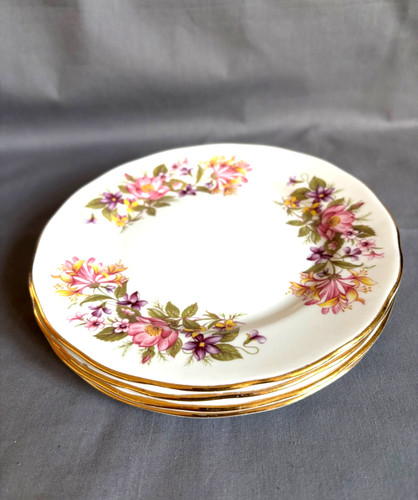 Colclough wayside side plates - colclough,
