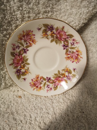 Colclough wayside saucer - wayside,